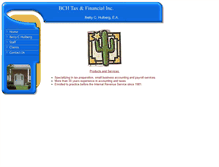 Tablet Screenshot of bchtax.com